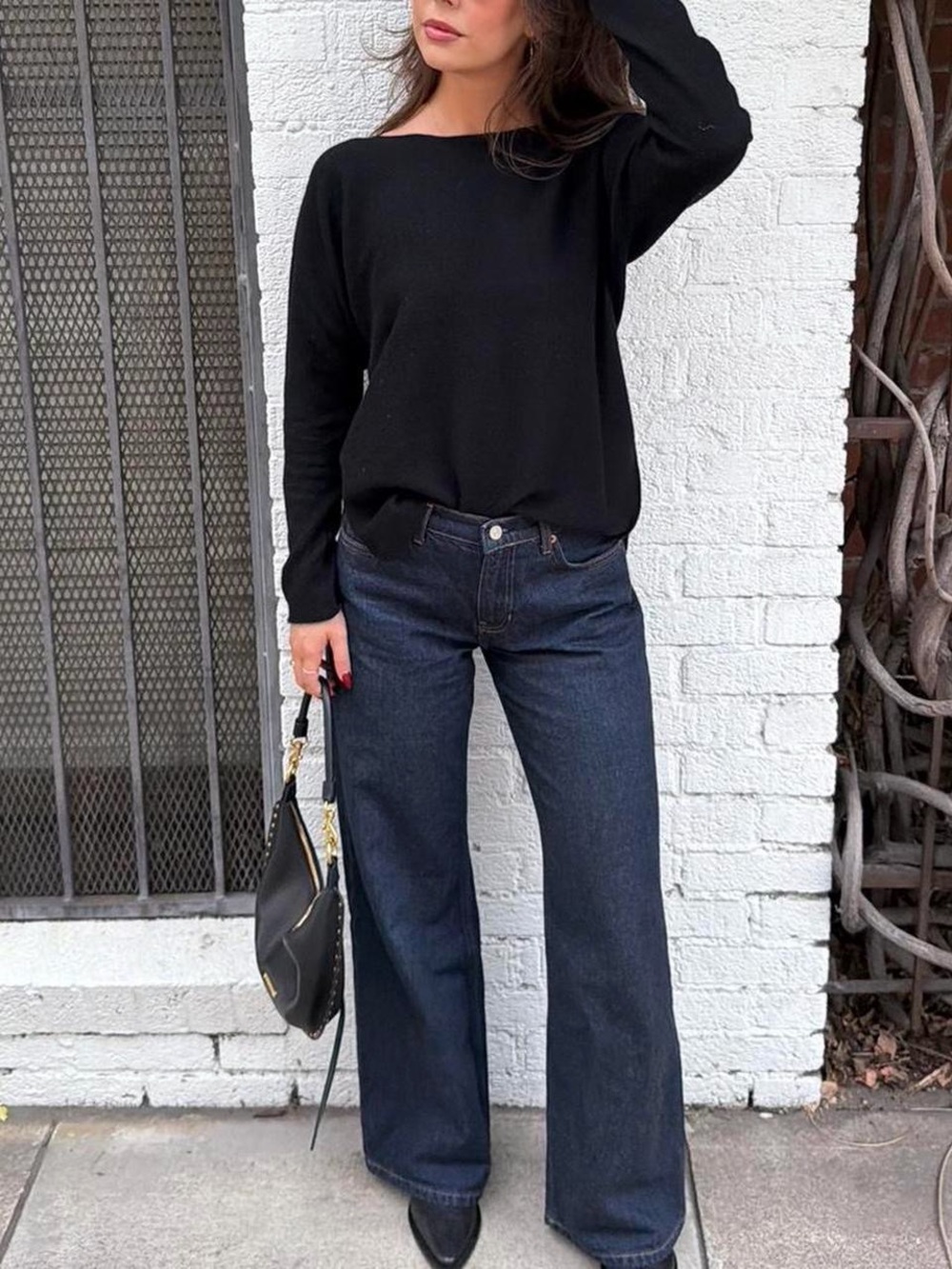 Charter club luxury Black cashmere sweater Size M / in great condition - Picture 2 of 5